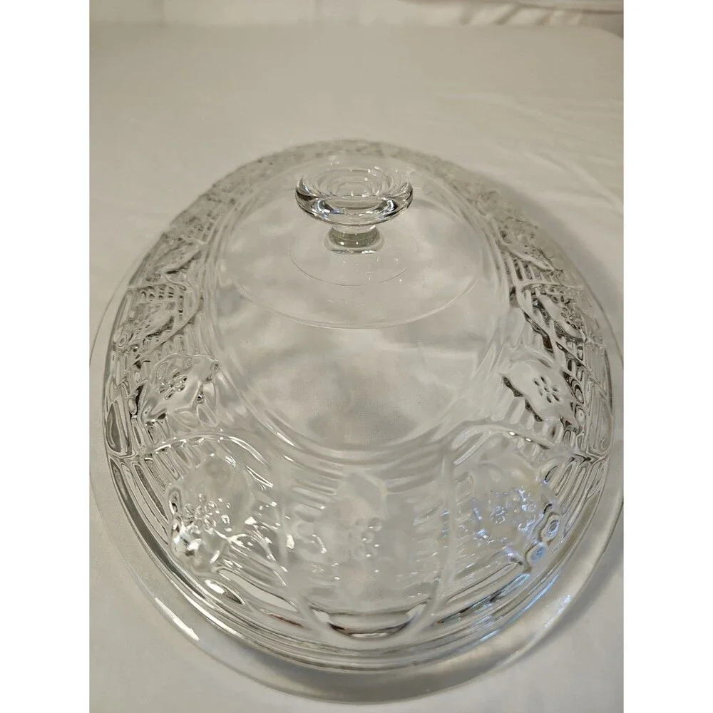 Vintage Anchor Hocking Avalon Patter replacement Lid 2 qt